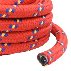 Corde de bateau 5 m 5 Rouge PP 631786631786