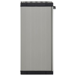 Armoire de rangement de jardin 1 étagère Gris/noir 35x40x85 cm 631790631790