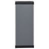 Armoire de rangement de jardin 1 étagère Gris/noir 35x40x85 cm 631790631790