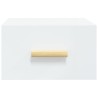 Tables de chevet murales 2 pcs blanc 35x35x20 cm 631802631802