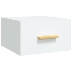 Tables de chevet murales 2 pcs blanc 35x35x20 cm 631802631802