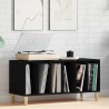 Meuble à vinyles Chêne noir 100 x 38 x 48 cm Bois d'ingénierie 631808631808