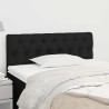 Tête de lit Noir 100x7x78/88 cm Tissu 631853631853
