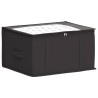 Boîte de rangement avec fenêtre transparente Anthracite 631855631855