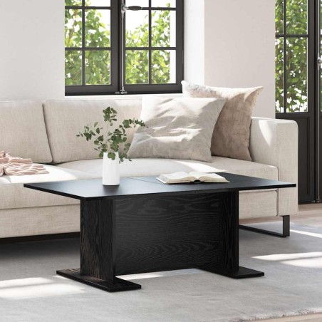 Table basse Chêne noir 103,5 x 60 x 40 cm Bois d'ingénierie 631861631861
