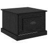 Table basse Chêne noir 50 x 50 x 35 cm Bois d'ingénierie 631870631870