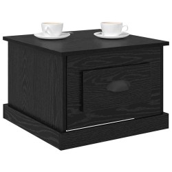 Table basse Chêne noir 50 x 50 x 35 cm Bois d'ingénierie 631870631870