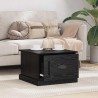 Table basse Chêne noir 50 x 50 x 35 cm Bois d'ingénierie 631870631870