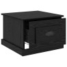 Table basse Chêne noir 50 x 50 x 35 cm Bois d'ingénierie 631870631870