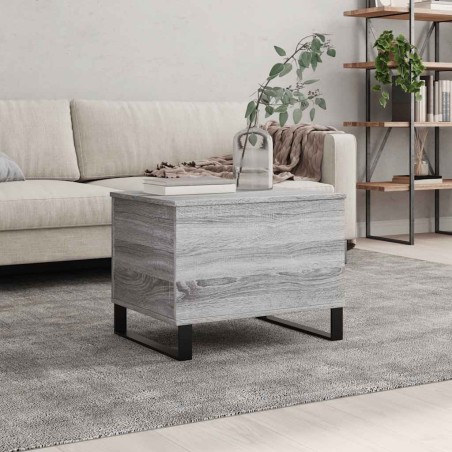 Table basse Sonoma gris 60x44,5x45 cm Bois d'ingénierie 631894631894