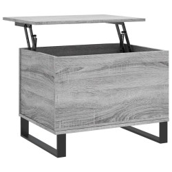 Table basse Sonoma gris 60x44,5x45 cm Bois d'ingénierie 631894631894