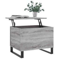 Table basse Sonoma gris 60x44,5x45 cm Bois d'ingénierie 631894631894