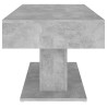 Table basse gris béton 96x50x45 cm bois d'ingénierie 631895631895