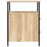 Table de chevet chêne sonoma 44x45x60 cm bois d'ingénierie 631903631903