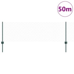 Clôture hexagonale avec poteau 50 x 0,6 m Vert Maille 631909631909