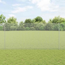 Clôture hexagonale avec poteau 50 x 1,6 m Acier galvanisé 631924631924