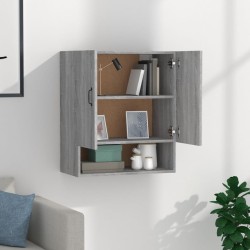 Armoire murale Sonoma gris 60x31x70 cm Bois d'ingénierie 631926631926