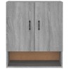 Armoire murale Sonoma gris 60x31x70 cm Bois d'ingénierie 631926631926