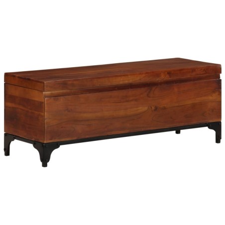 Coffre de rangement 110x35x41 cm Bois d'acacia solide  631941631941