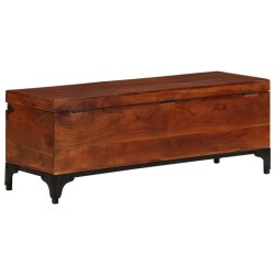 Coffre de rangement 110x35x41 cm Bois d'acacia solide  631941631941