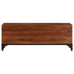 Coffre de rangement 110x35x41 cm Bois d'acacia solide  631941631941