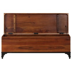 Coffre de rangement 110x35x41 cm Bois d'acacia solide  631941631941