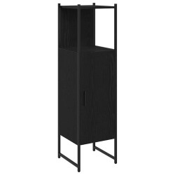 Ensemble de mobilier de salle de bain avec étagère 3 pcs Noir 631943631943