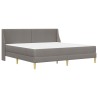 Cadre de lit avec matelas avec tête de lit Polyester 631947631947