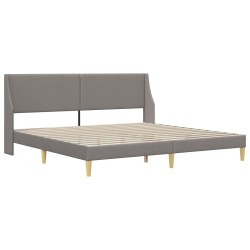 Cadre de lit avec matelas avec tête de lit Polyester 631947631947