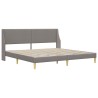 Cadre de lit avec matelas avec tête de lit Polyester 631947631947
