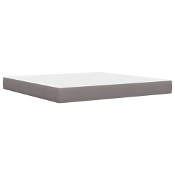 Cadre de lit avec matelas avec tête de lit Polyester 631947631947