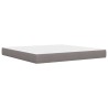 Cadre de lit avec matelas avec tête de lit Polyester 631947631947