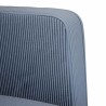 Canapé causeuse bleu 109 cm tissu velours côtelé 631954631954
