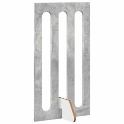 Clôture pliable pour animaux 4 pcs Gris Béton 201 x 38 x 90 cm 631969631969