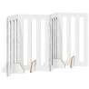 Clôture pliable pour animaux 4 pcs Gris Béton 201 x 38 x 90 cm 631969631969