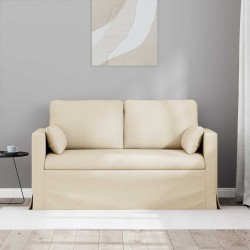 Canapé Crème 139 x 78 x 80 cm tissu 631973631973