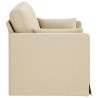 Canapé Crème 139 x 78 x 80 cm tissu 631973631973