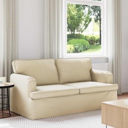 Canapé Crème 162 x 80 x 85 cm tissu 631976631976