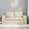 Canapé Crème 162 x 80 x 82 cm tissu 631977631977