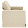 Canapé Crème 162 x 80 x 82 cm tissu 631977631977