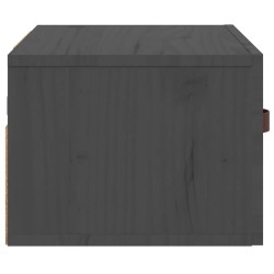 Table de chevet murale Gris 40x29,5x22 cm 631983631983