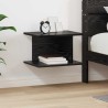 Table de chevet Chêne noir 40 x 30 x 25 cm Bois d'ingénierie 631990631990