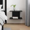 Table de chevet Chêne noir 40 x 30 x 25 cm Bois d'ingénierie 631990631990