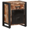 Table de chevet multicolore 40x30x50 cm bois de récupération 631991631991