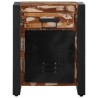 Table de chevet multicolore 40x30x50 cm bois de récupération 631991631991