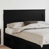Tête de lit Chêne noir Bois d'ingénierie 631994631994