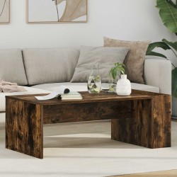 Table basse Chêne fumé 95 x 50 x 34 cm Bois d'ingénierie 631995631995