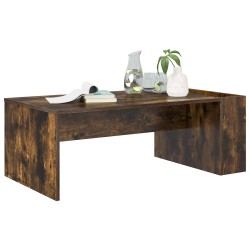 Table basse Chêne fumé 95 x 50 x 34 cm Bois d'ingénierie 631995631995