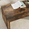 Table basse Chêne fumé 95 x 50 x 34 cm Bois d'ingénierie 631995631995