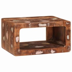 Table de chevet Marron 45 x 30 x 24 cm Bois Recyclé Solide 631998631998